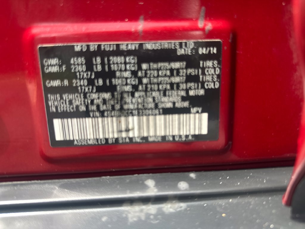 Used 2014 Subaru Outback 2.5i Premium AWD/4WD image 36