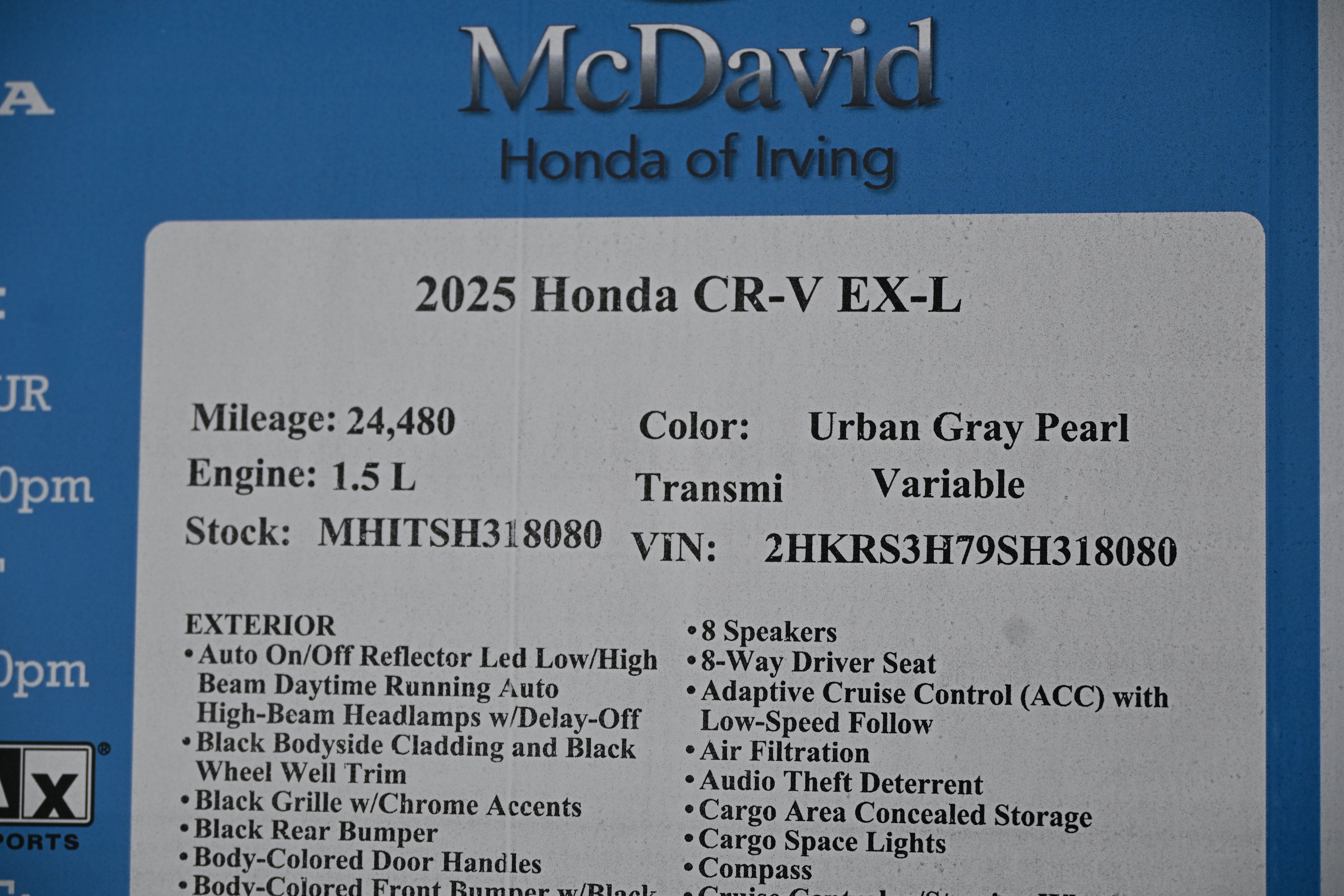 Used 2025 Honda CR-V EX-L image 35