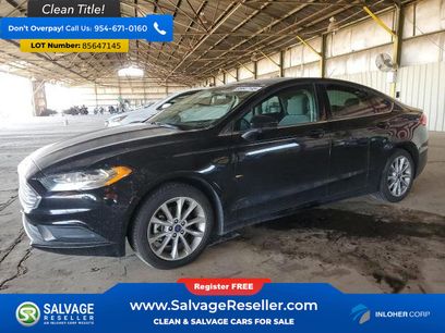 Used 2017 Ford Fusion SE w/ Fusion SE Technology Package