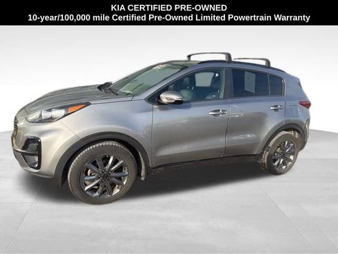 Certified 2021 Kia Sportage S w/ S AWD Premium Package image 1