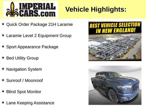 Used 2025 RAM 1500 Laramie AWD/4WD image 3