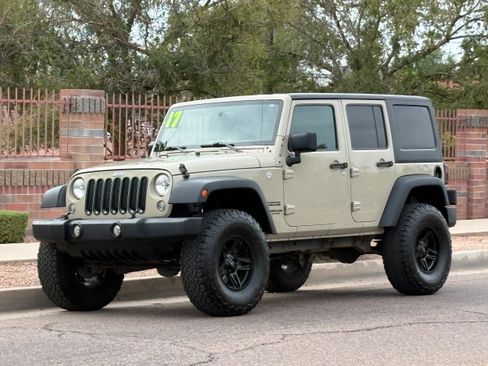 Used 2017 Jeep Wrangler Unlimited Sport w/ Quick Order Package 24S AWD/4WD image 1