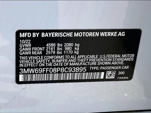 Used 2023 BMW 330i Sedan w/ M Sport Package RWD image 34