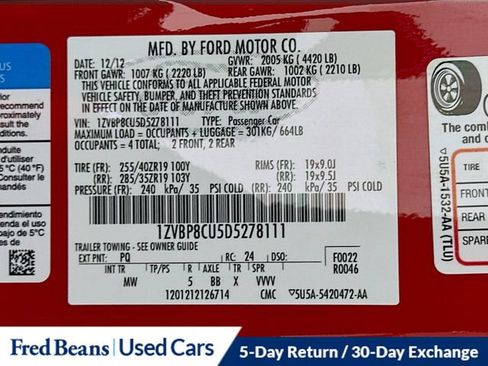 Used 2013 Ford Mustang Boss 302 w/ Boss 302 Accessory Pkg RWD image 32