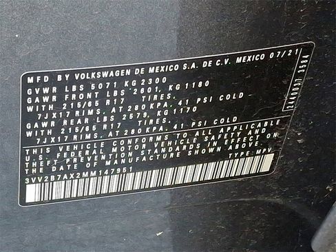 Used 2021 Volkswagen Tiguan SE image 27