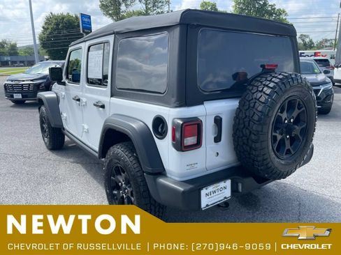 Used 2022 Jeep Wrangler Unlimited Sport AWD/4WD image 39