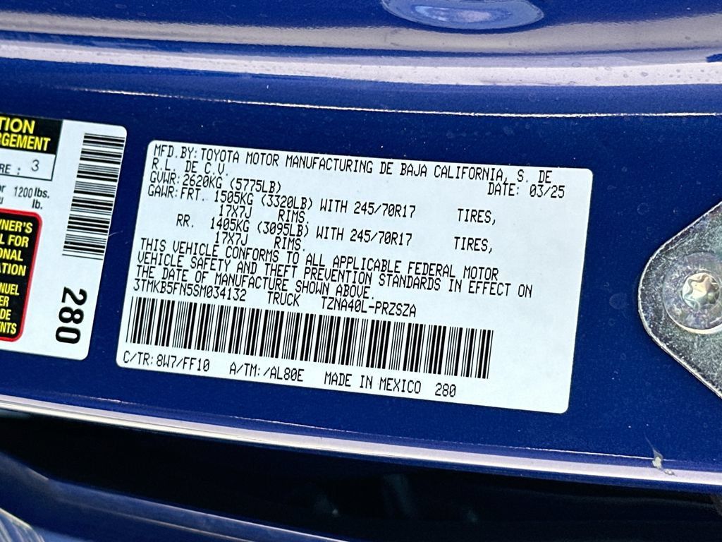 Used 2025 Toyota Tacoma SR5 RWD image 27
