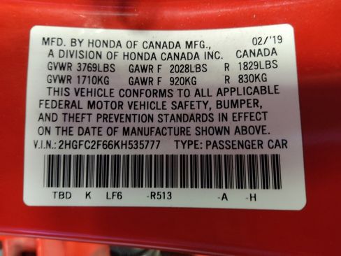Used 2019 Honda Civic LX image 33