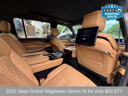Used 2022 Jeep Grand Wagoneer Series III w/ Rear Seat Video Group 1 AWD/4WD image 15