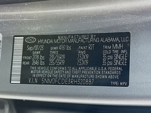 Certified 2024 Hyundai Tucson SEL w/ Convenience Package AWD/4WD image 32