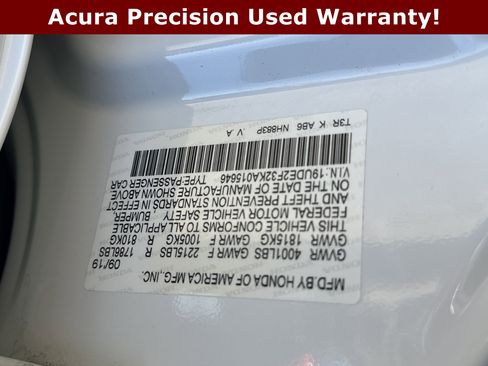 Certified 2019 Acura ILX Base image 37