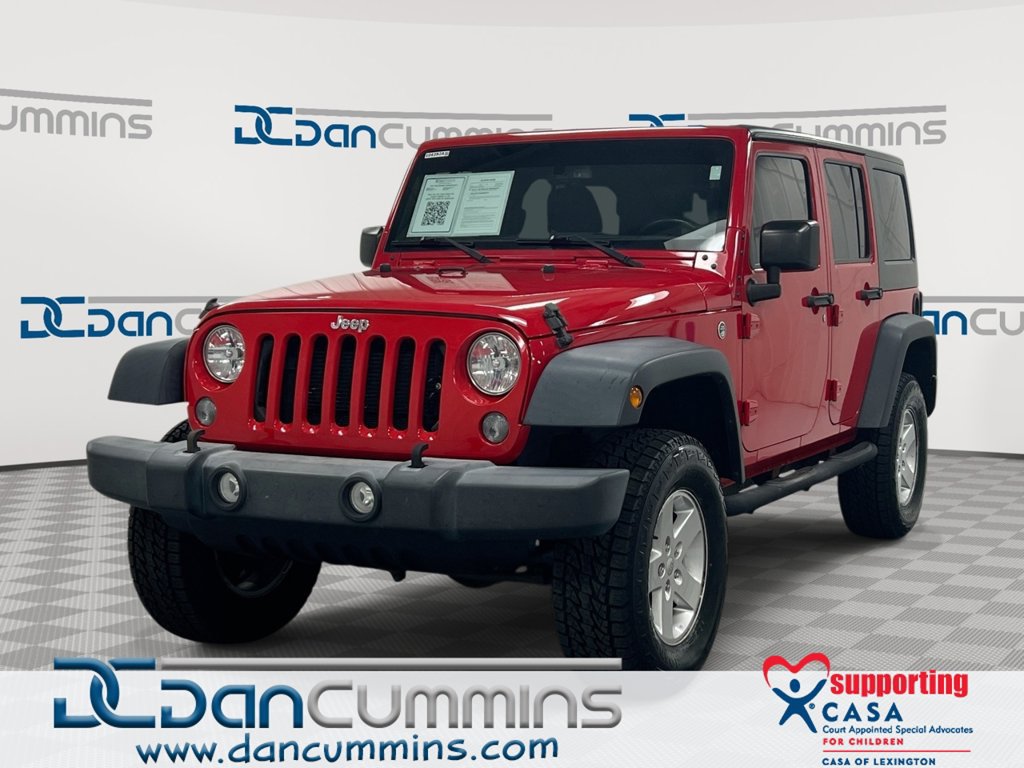 Used 2017 Jeep Wrangler Unlimited Sport w/ Quick Order Package 24S AWD/4WD image 1