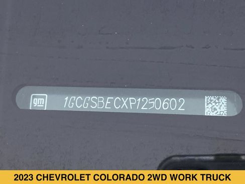 Certified 2023 Chevrolet Colorado W/T w/ Technology Package RWD image 15