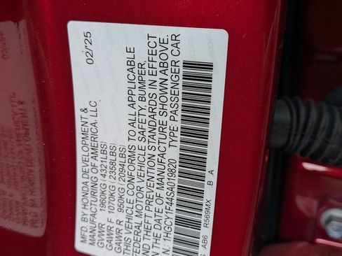 Used 2025 Honda Accord SE image 8