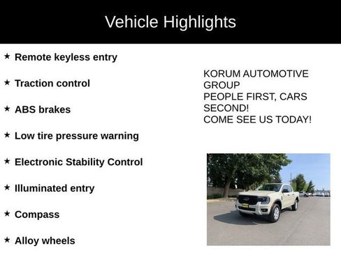 New 2025 Ford Ranger XL image 4