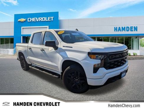 Certified 2022 Chevrolet Silverado 1500 Custom w/ LPO, Dark Essentials Package image 1