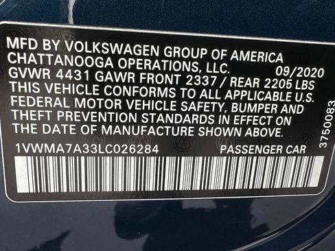 Used 2020 Volkswagen Passat 2.0T R-Line image 25