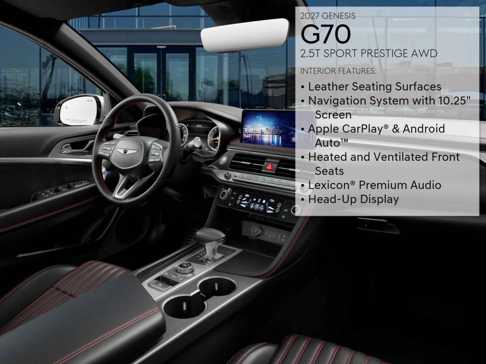 New 2027 Genesis G70 2.5T Prestige AWD/4WD image 15