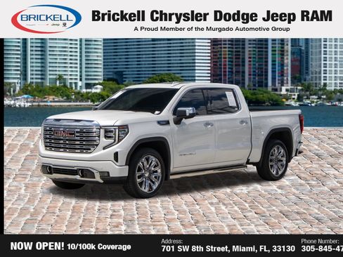 Used 2023 GMC Sierra 1500 Denali w/ Denali Reserve Package AWD/4WD image 1
