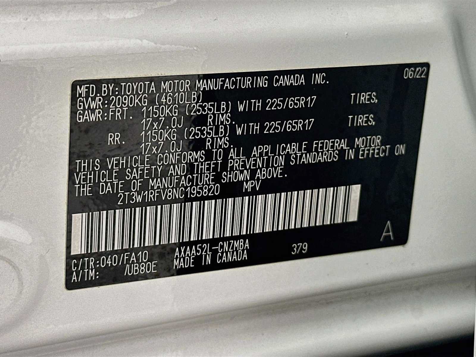 Used 2022 Toyota RAV4 XLE w/ Convenience Package FWD image 30