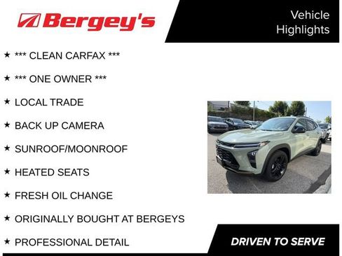 Used 2024 Chevrolet Trax ACTIV w/ Sunroof Package FWD image 4