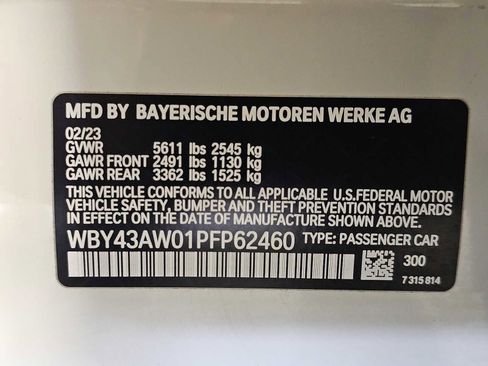 Certified 2023 BMW i4 eDrive35 w/ Premium Package RWD image 42