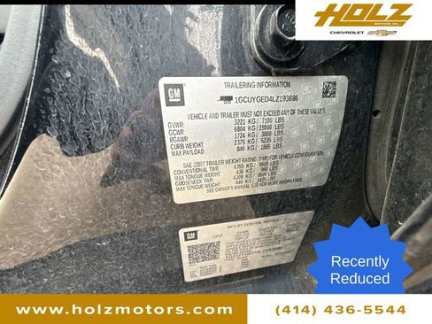 Certified 2020 Chevrolet Silverado 1500 LTZ w/ LTZ Convenience Package image 35