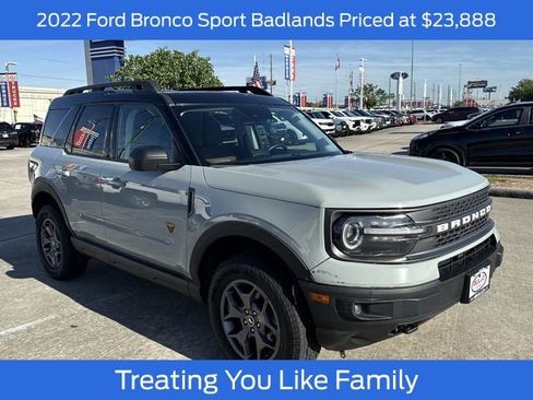 Certified 2022 Ford Bronco Sport Badlands w/ Premium Package AWD/4WD image 1