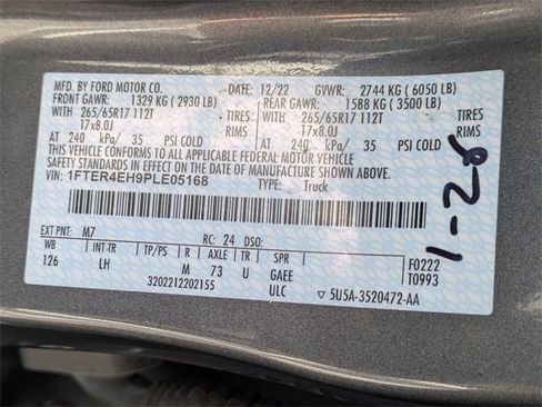 Used 2023 Ford Ranger XLT w/ Equipment Group 301A Mid image 35