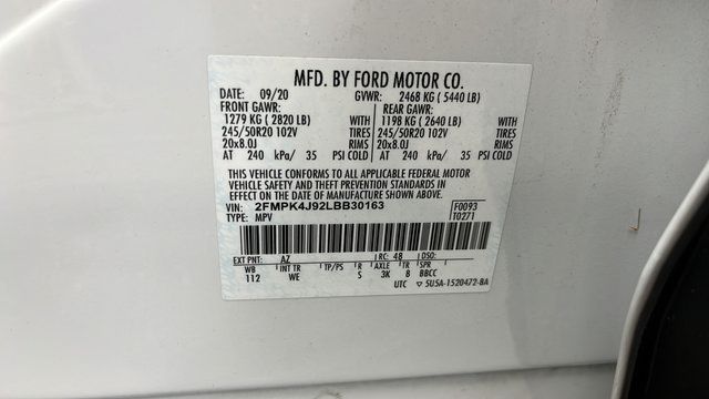 Used 2020 Ford Edge ST-Line w/ Cold Weather Package AWD/4WD image 24