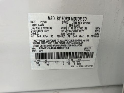 Used 2020 Ford Edge ST-Line w/ Cold Weather Package AWD/4WD image 24