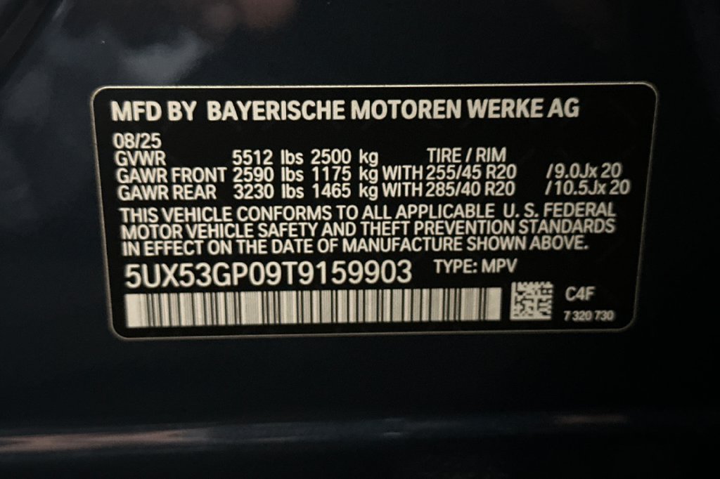 Used 2026 BMW X3 xDrive30i w/ M Sport Package AWD/4WD image 34