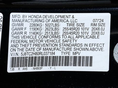 Certified 2024 Acura RDX w/ Advance Package AWD/4WD image 39