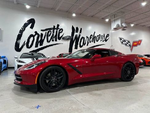 Used 2015 Chevrolet Corvette Stingray Coupe w/ 3LT Preferred Equipment Group RWD image 1