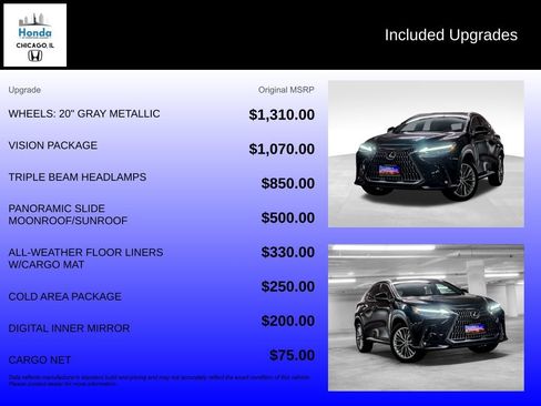 Used 2024 Lexus NX 350 AWD w/ Vision Package image 10