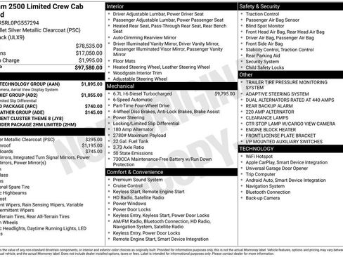 Used 2023 RAM 2500 Limited w/ Towing Technology Group AWD/4WD image 38