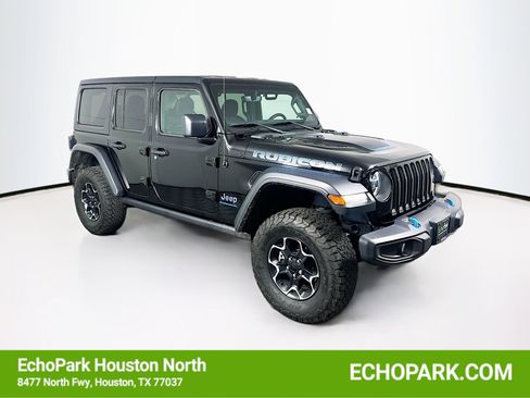 Used 2023 Jeep Wrangler Unlimited Rubicon 4xe w/ Cold Weather Group AWD/4WD image 1