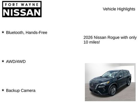 New 2026 Nissan Rogue S image 8