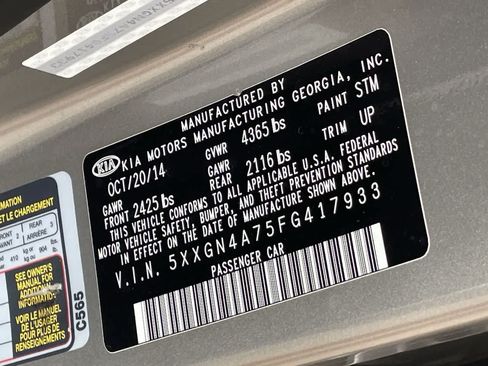 Used 2015 Kia Optima EX FWD image 27