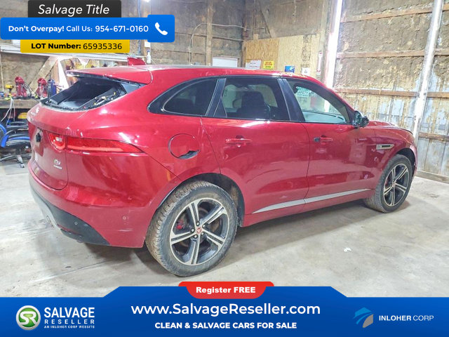 Used 2018 Jaguar F-PACE S AWD/4WD image 4