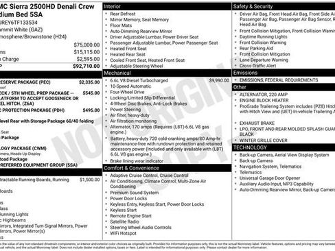 New 2026 GMC Sierra 2500 Denali w/ Denali Reserve Package image 27