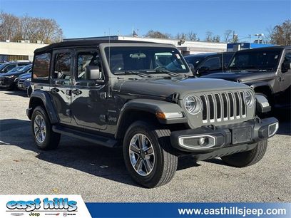 Certified 2021 Jeep Wrangler Unlimited Sahara w/ LED Lighting Group