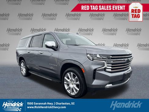 Used 2021 Chevrolet Suburban High Country w/ Max Trailering Package image 1