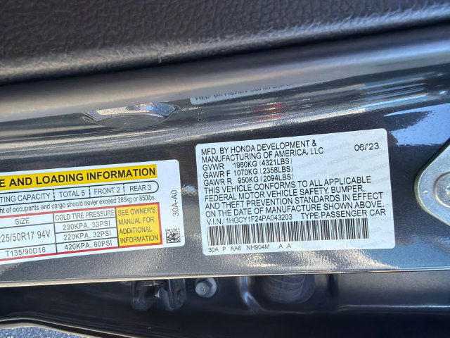 Used 2023 Honda Accord LX image 33