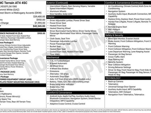 New 2026 GMC Terrain AT4 w/ Convenience Package III AWD/4WD image 6