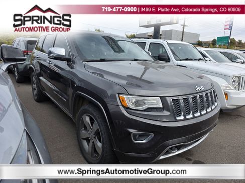 Used 2015 Jeep Grand Cherokee Overland w/ Advanced Technology Group image 1