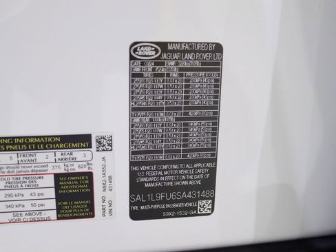 Used 2025 Land Rover Range Rover Sport Dynamic SE AWD/4WD image 43
