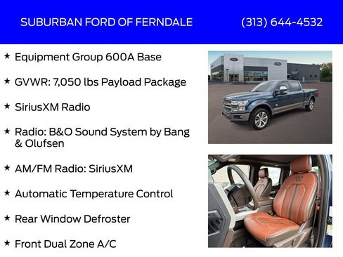 Used 2019 Ford F150 King Ranch w/ Trailer Tow Package AWD/4WD image 9