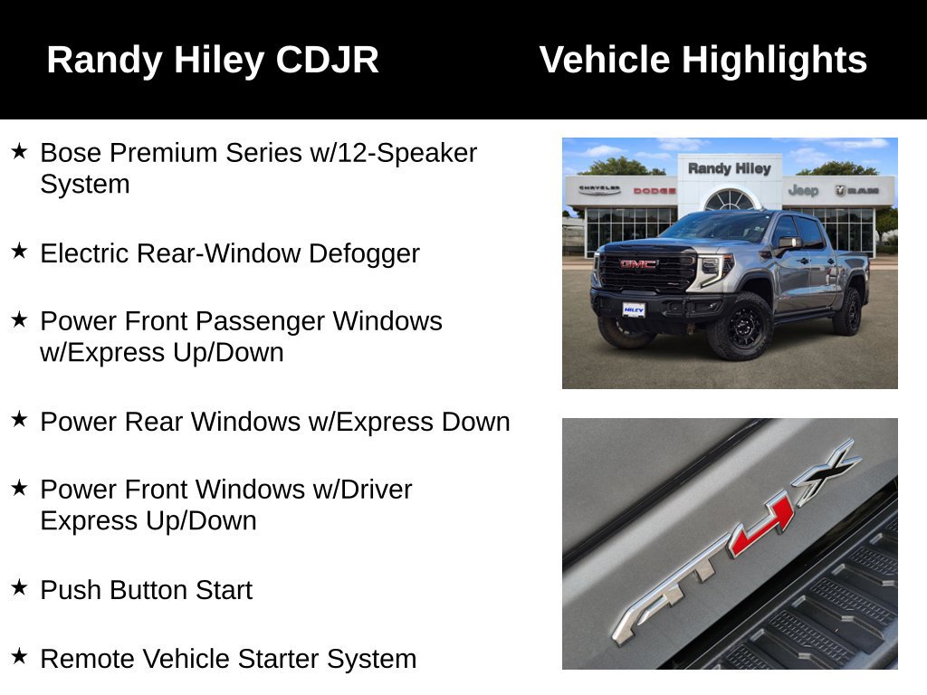 Used 2023 GMC Sierra 1500 AT4X w/ AT4X AEV Edition AWD/4WD image 10