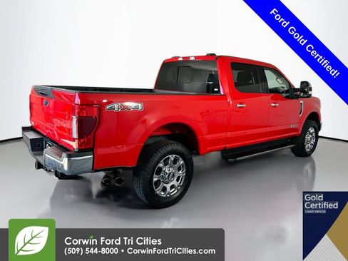 Used 2021 Ford F250 Lariat w/ Lariat Ultimate Package AWD/4WD image 14